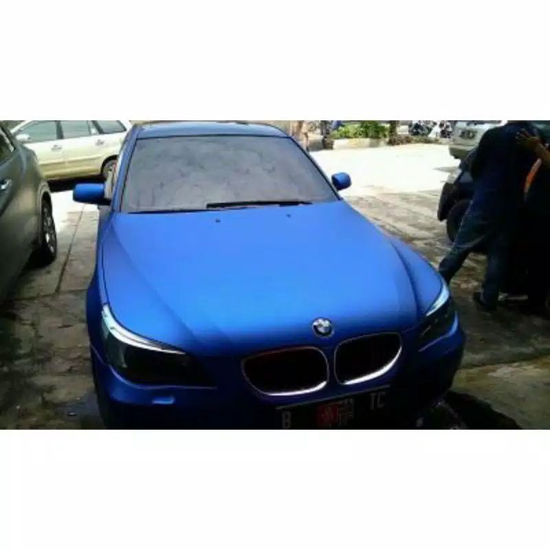 Cat Mobil/Motor Biru Doff