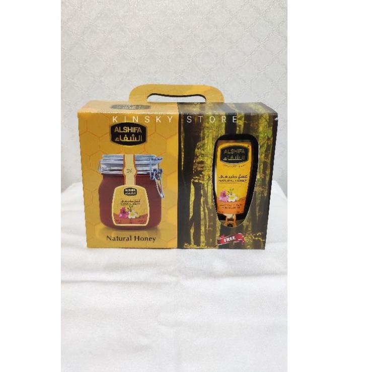 

❇ Madu Al Shifa 1kg Free 250gr/Alshifa 1 kg Free 250 gr Natural Honey ➾