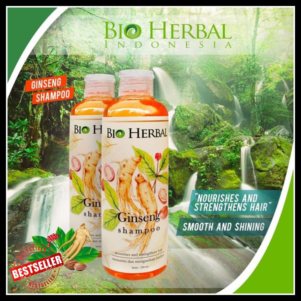 Bio Herbal Shampoo / Bio Herbal Ginseng Shampoo BPOM