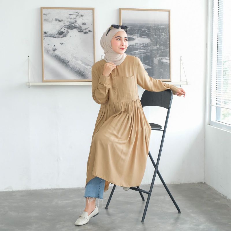 POCKET TUNIK/TUNIK RAYON/TUNIK JUMBO