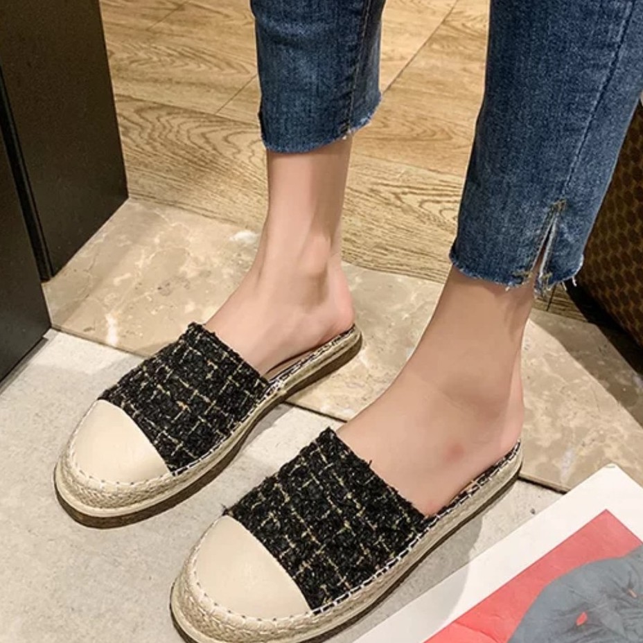 RYX - Mesh Espadrilles Sepatu Slip-On Casual Sehari-Hari - Ori Import