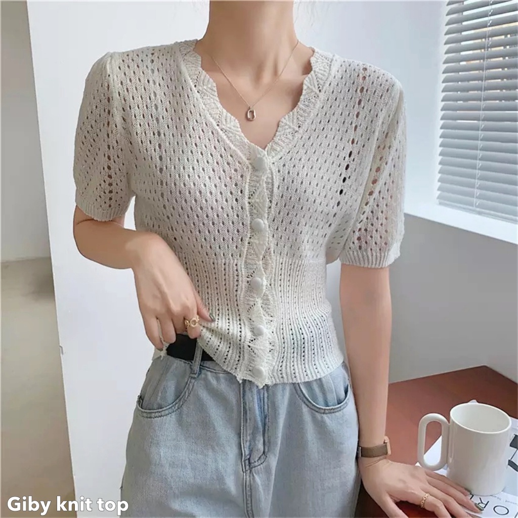 Giby knit top -Thejanclothes