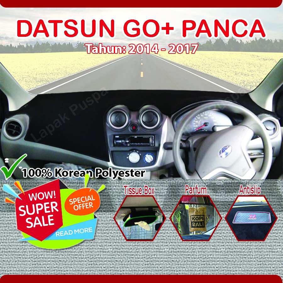 Karpet Dashboard Mobil Datsun Go+ Panca