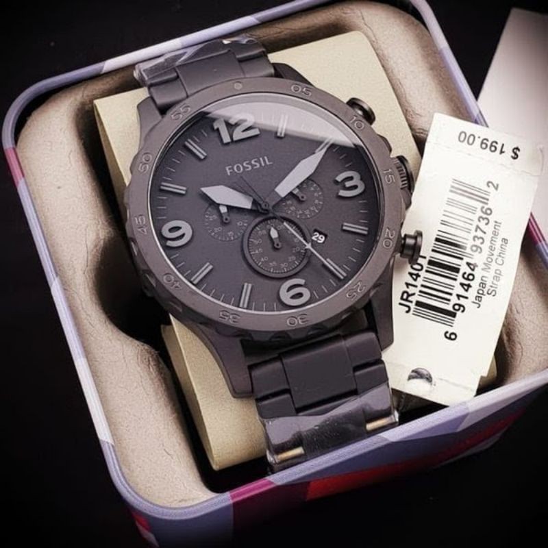 Jam Tangan Pria Fossil Original JR1401 / Jam Tangan Fossil JR-1410 ORI