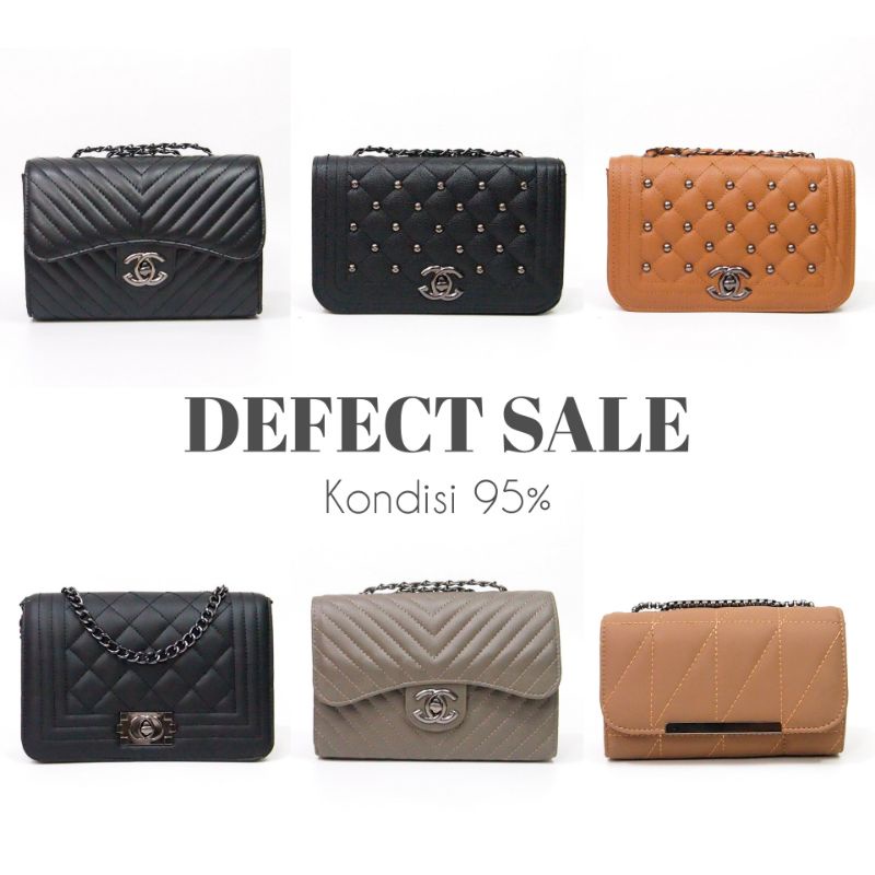 DEFECT SALE -TAS SELEMPANG WANITA ADA SEDIKIT REJECT KONDISI 95%