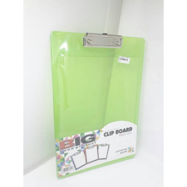 

Clipboard Akrilik Transparan Warna F4