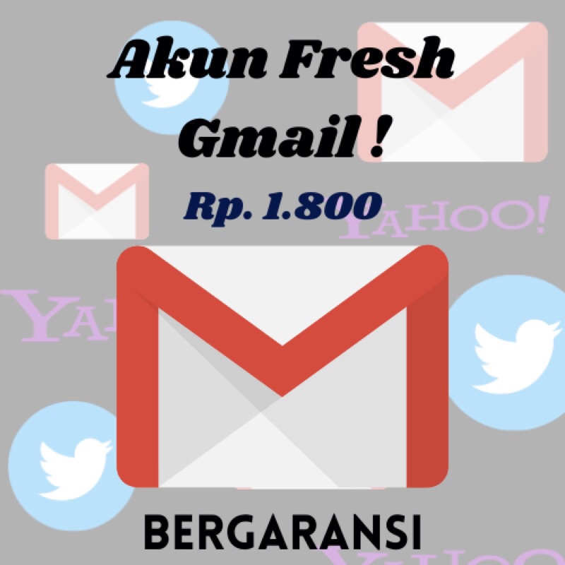 Akun Gmail Fresh Non Pva | Mohon Dibaca Deskripsinya