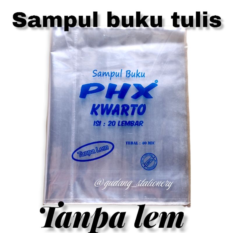 

SAMPUL BUKU TULIS 38,58,78 TANPA LEM 20 LEMBAR