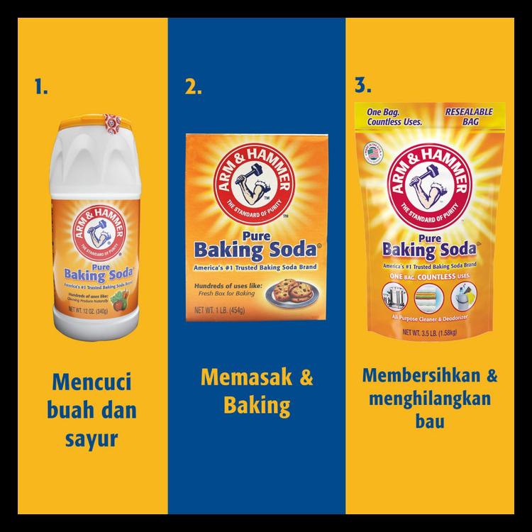 

Baking Soda Merk Arm & Hammer Baking Soda 454Gr