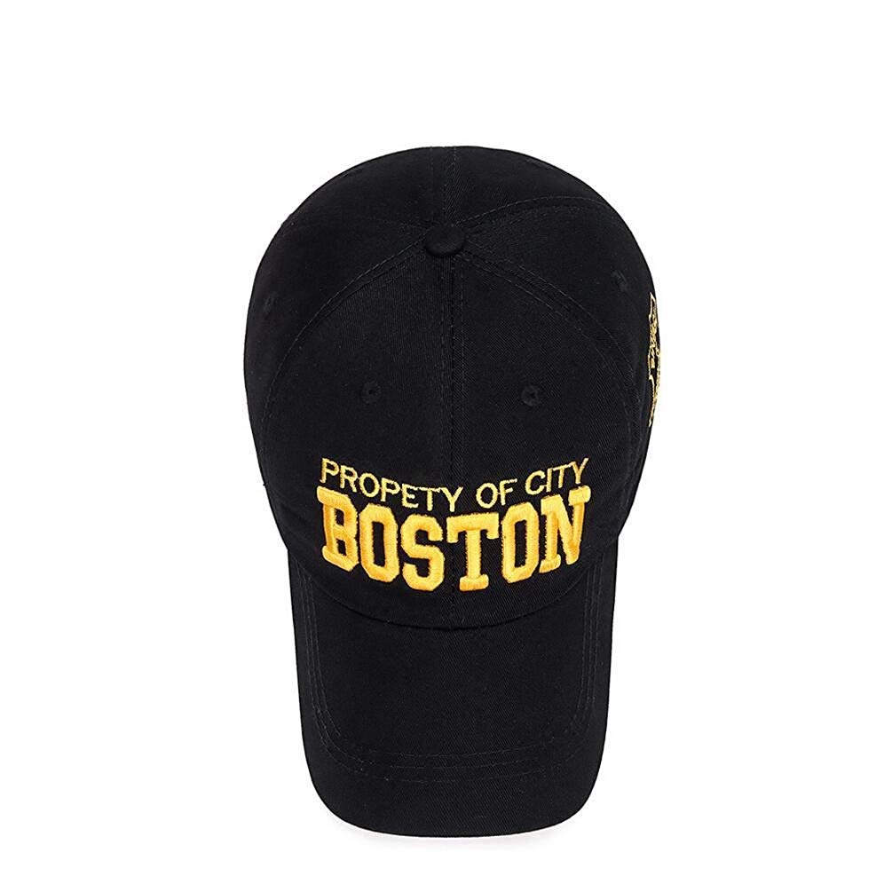 new Baseball Cap Trucker cap visor PROPETY OF CITY BOSTON good quality Letter embroidery Adjustable sumbrero  unisex