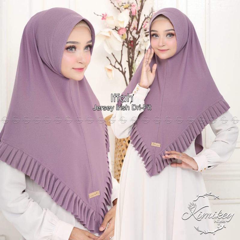 KHIMAR IFFAH ORI KIMIKEY JERSEY AIRIS GROSIR