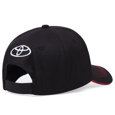 Toyota logo topi bisbol katun bermutu tinggi kain balap topi topi topi sepeda motor untuk pria