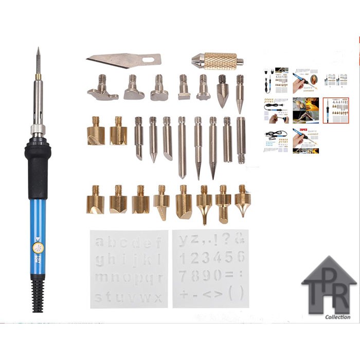 Solder + Ukir Kayu Multifungsi DIY - 28pcs.