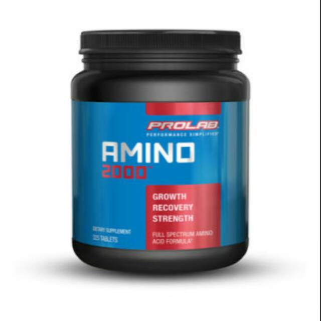 Amino 2000 prolab 325 tabs