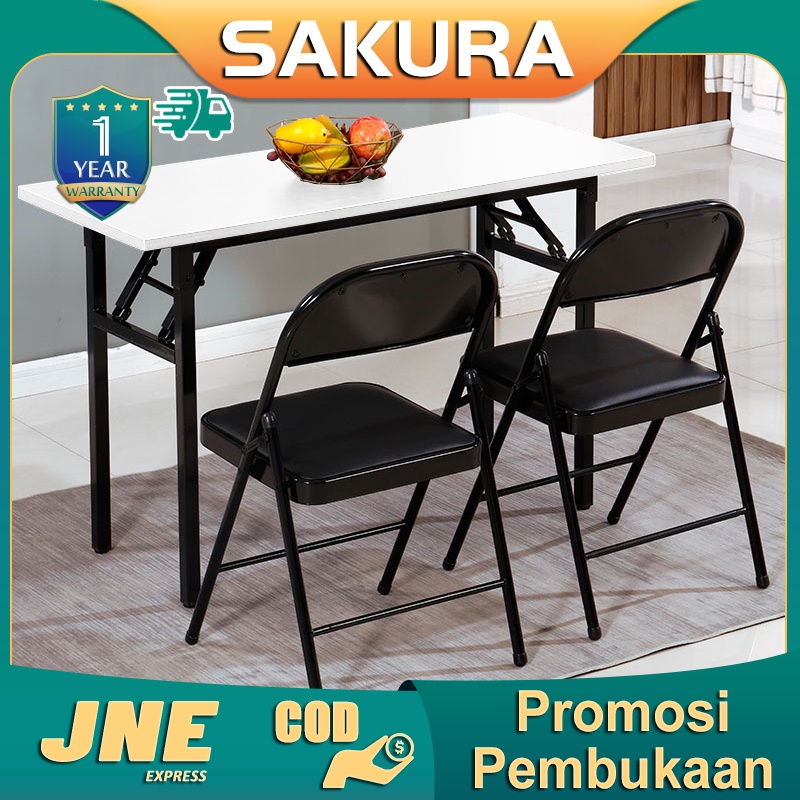 Weyon Sakura Meja lipat/Meja portabel/Meja kantor Meja/Meja kerja/Meja lipat multifungsi/Meja Makan/berkemah di luar ruangan(A155)