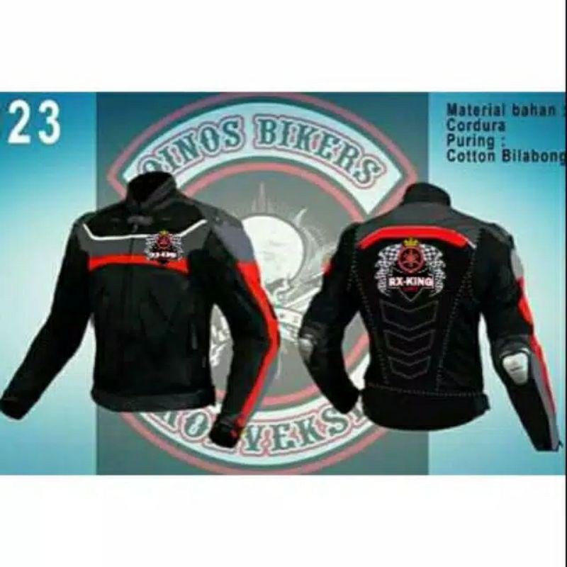 jaket touring jaket motor yamaha rx-king jaket full protector T.23
