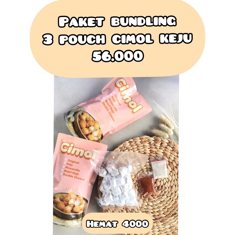 

PAKET BUNDLING CIMOL KEJU 3 POUCH