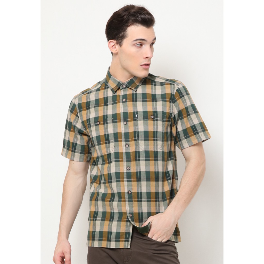 KEMEJA KOTAK KOTAK PRIA MGEE AXEL 002