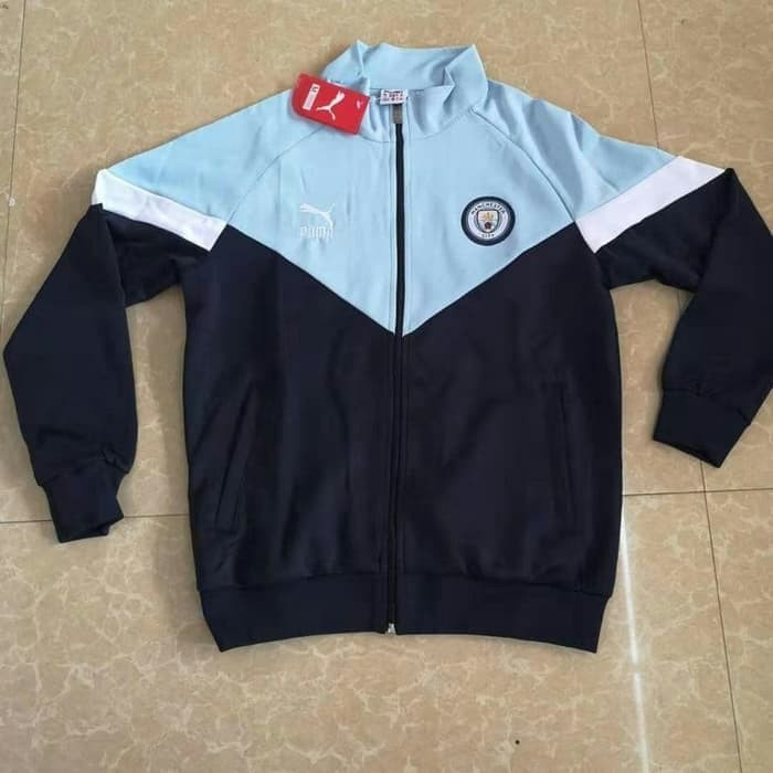 STOCK TERBATAS JAKET BOLA MANCHESTER CITY HOME 2019/2020 GRADE ORI