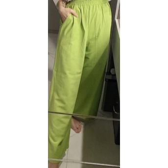 2239 ndudshop Naomi set-2302 celana lime