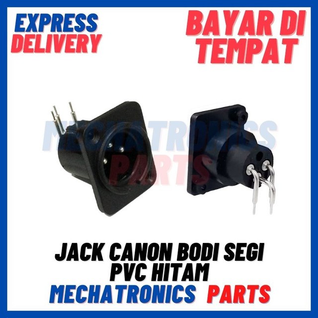 [SOC-9093] JACK CANON BODI SEGI PVC HITAM