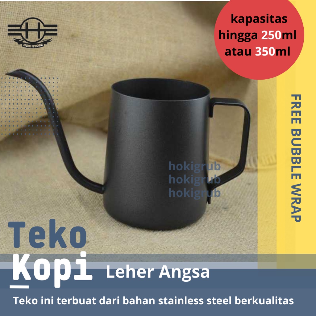 Teko Kopi Leher Angsa Teko Kopi Teko Stainless Coffee Maker Ketel Leher Angsa