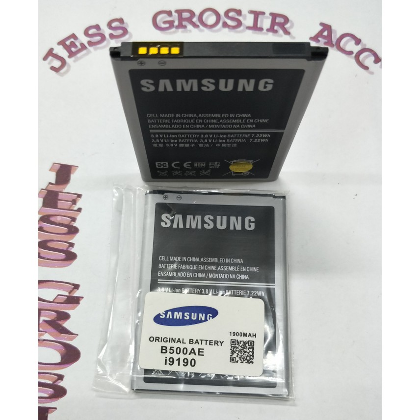 Batarai Battery Original SAMSUNG S4 Mini i9190 J1 ACE J110 ( B500AE ) - Hitam