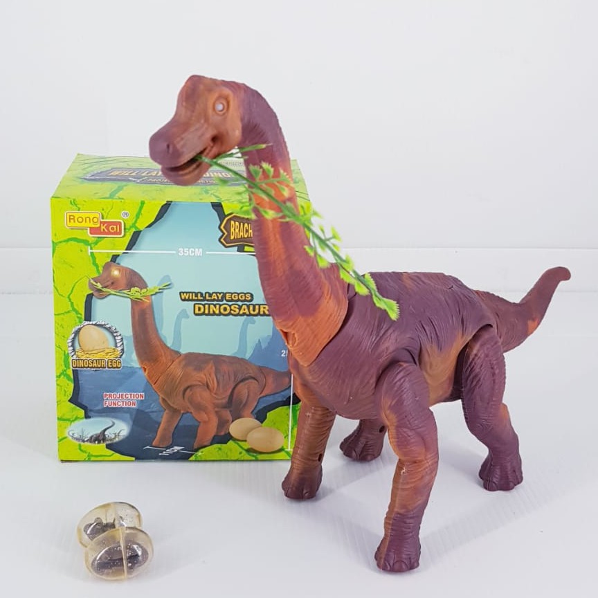 READY MAINAN DINOSAURUS BERTELUR(GIGIT DAUN)