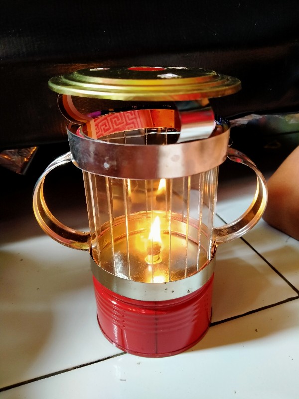 Lampu Minyak Goreng / Lampu Ublik / Lampu Jadul / Lampu Teplok