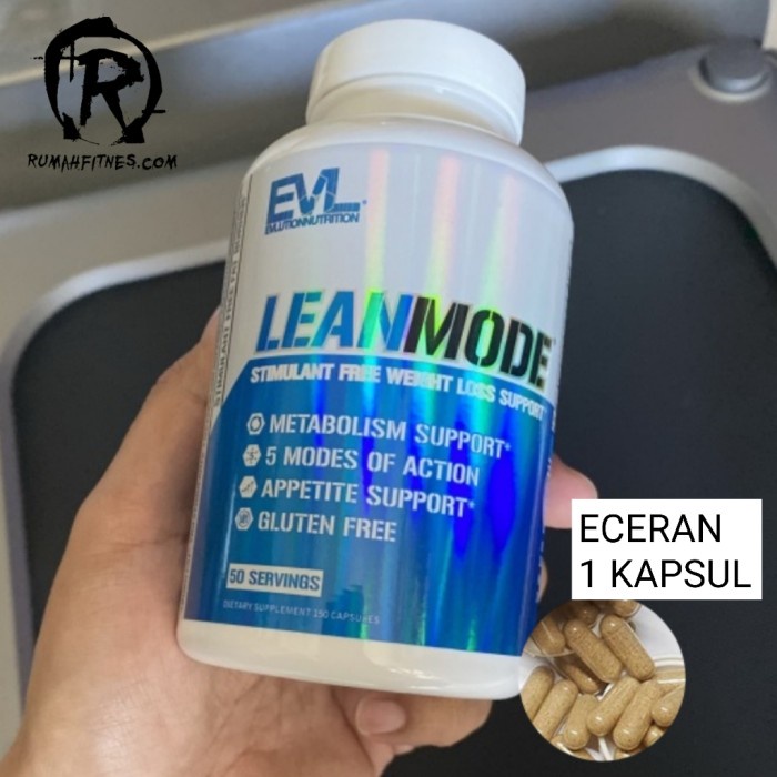 ORIGINAL EVL LEAN MODE PEMBAKAR LEMAK NON STIMULAN ECER