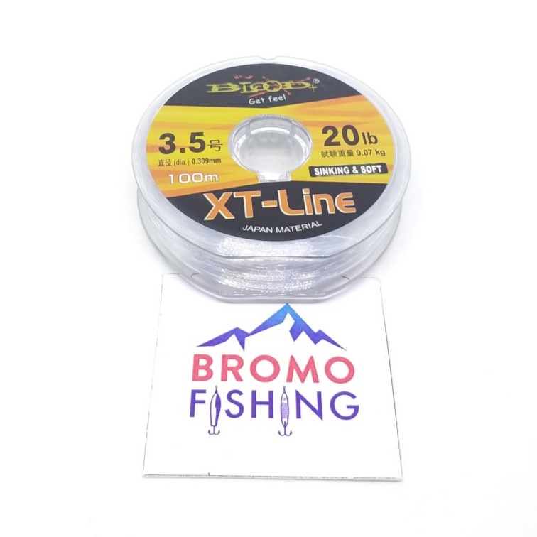 Senar BLOOD XT-LINE 100 meter / murah