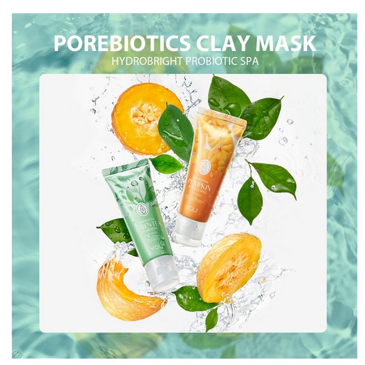 [GROSIR] YOU Daily Skin Good Porebiotics Greentea Hydrating Clay Mask 50gr