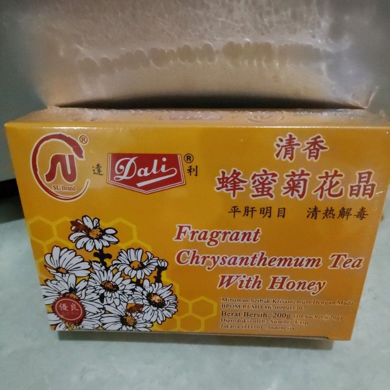 

Dali Fragrant Chrysanthemum Tea With Honey isi 10 sachet