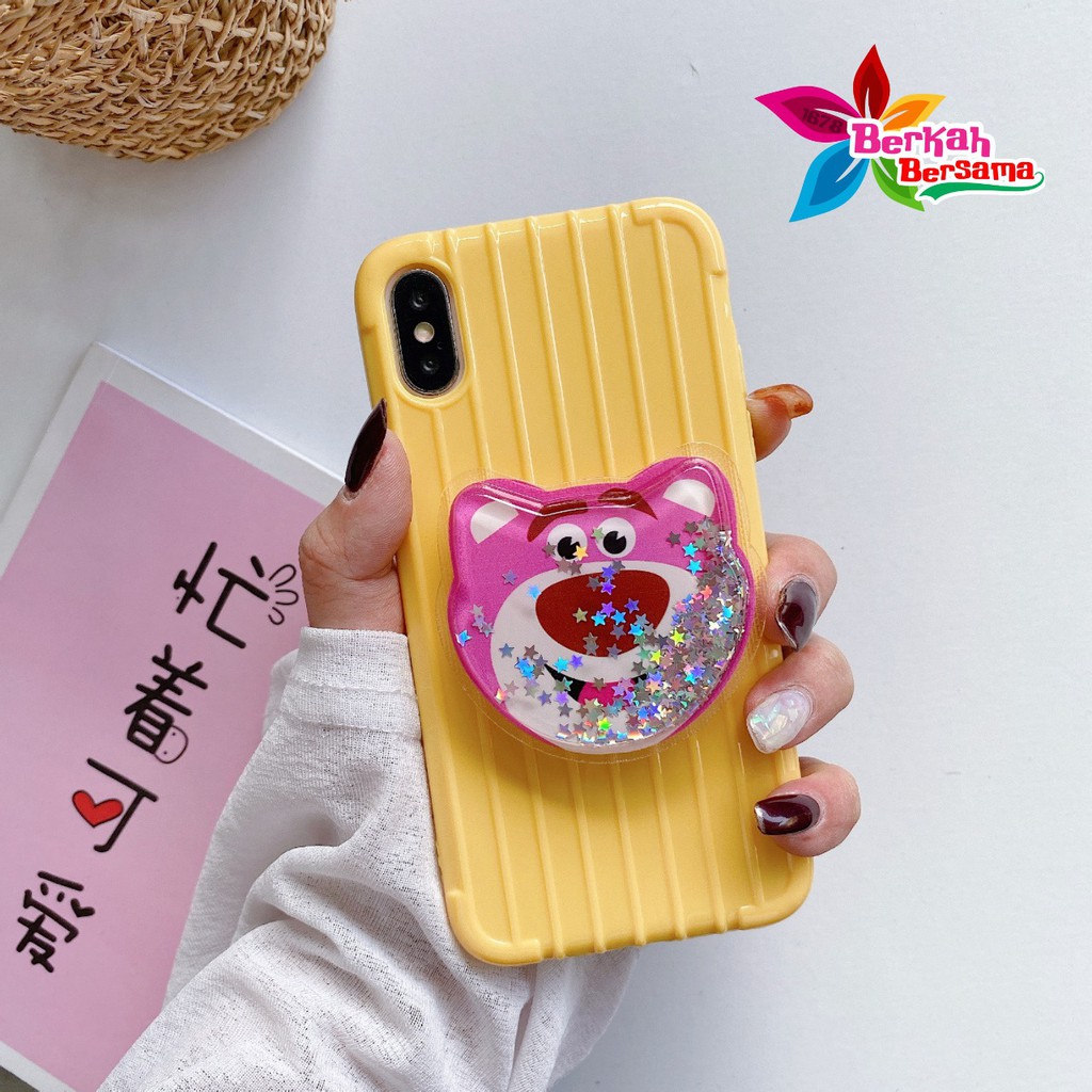 SOFTCASE POPSOCKET GLITTER REALME C1 C2 C3 2 3 5 5I 5S 6 7 7I X2 U1 C11 C12 C15 PRO C21 C25 BB1362