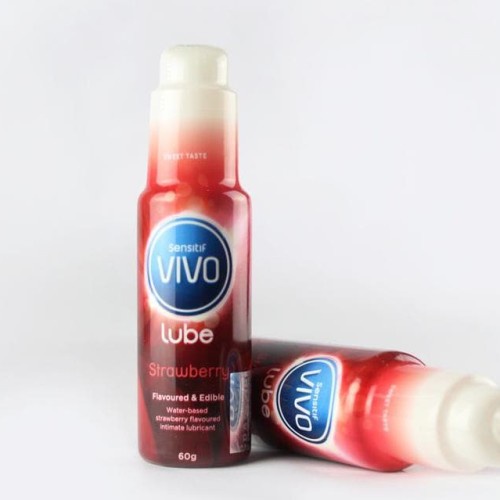 VIVO Lubricant Strawberry Lube 60gr / Pelumas