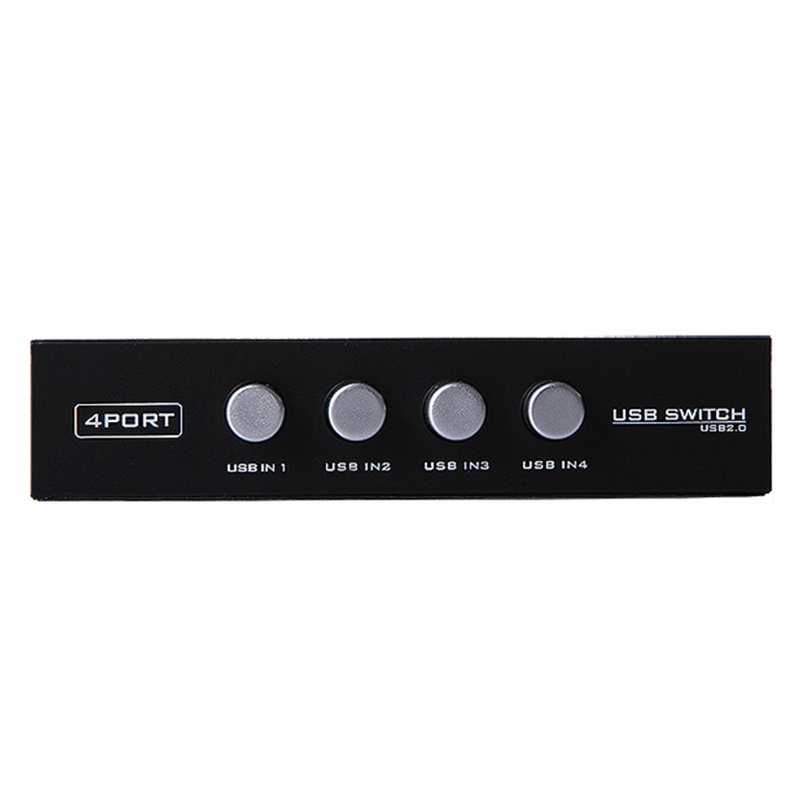 Btsg 4port USB 2.0 Share Saklar Switcher Selector Box Hub Untuk PC Scanner Printer