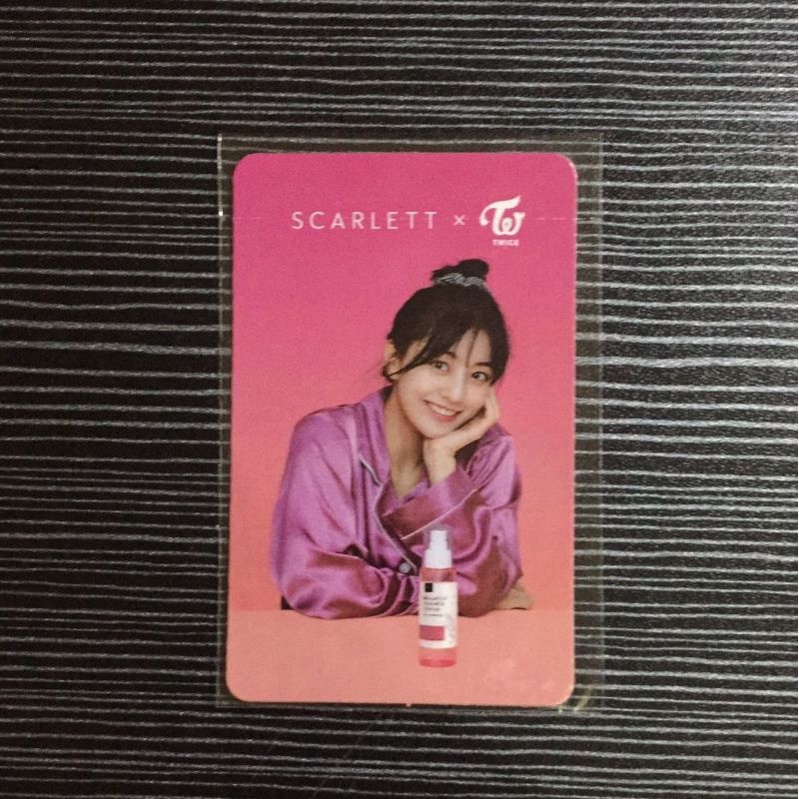 SEALED Twice Jihyo Scarlett Photocard