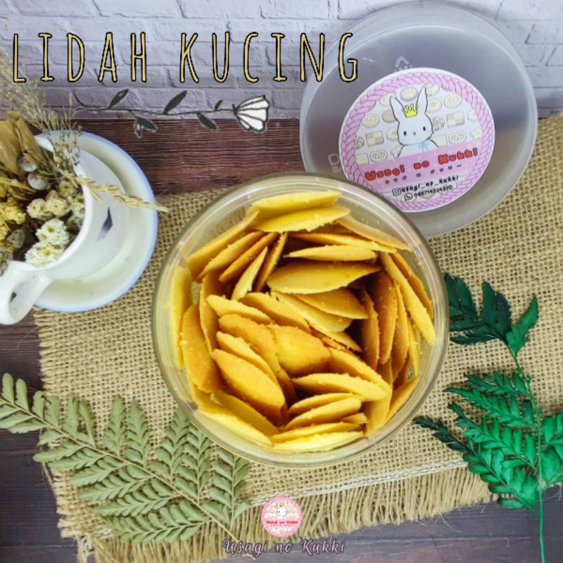 

Lidah Kucing, Kue Manis Renyah (S)
