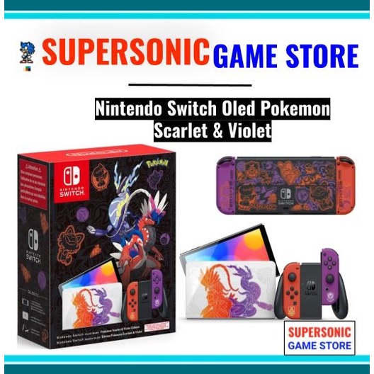 Jual Nintendo Switch OLED Pokemon Scarlet & Violet Edition | Shopee ...