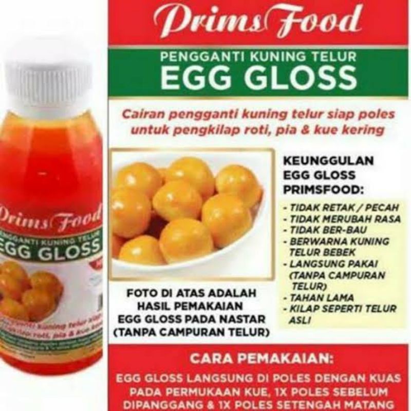 

100ml Pengoles Kue Kering/Pemoles Nastar/Egg Gloss/Pengkilat nastar/Pewarna Telur/Pengoles Nastar