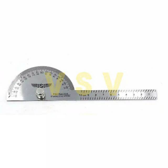

VSV Degree protractor / busur derajat / pengukur sudut / penggaris busur