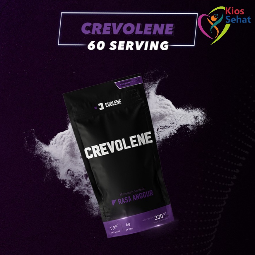 

Evolene Crevolene [Anggur] (330g)r - Penambah massa otot Suplemen fitness Pembentuk otot Kaya Nutrisi Surplus kalori Minuman susu pre-workout