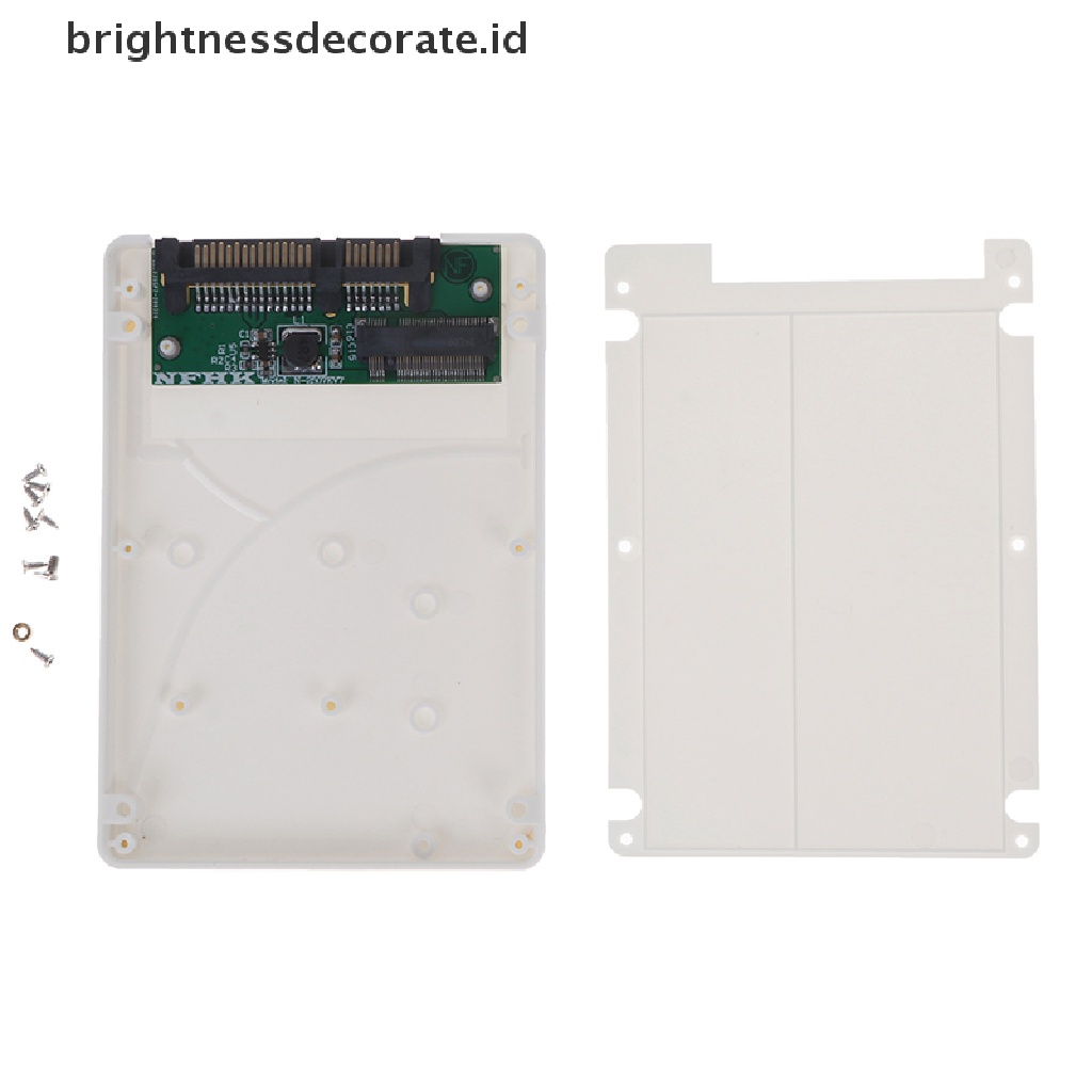 Kartu Adaptor B + M Key M.2 Ngff (Sata) Ssd Ke 2.5inci Sata3 Dengan Sekrup