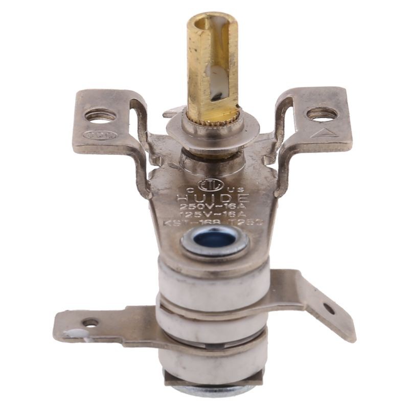 CRE  AC 250V 16A Adjustable 90 Celsius Temperature Switch Bimetallic Heating Thermostat KDT-200 High Quality