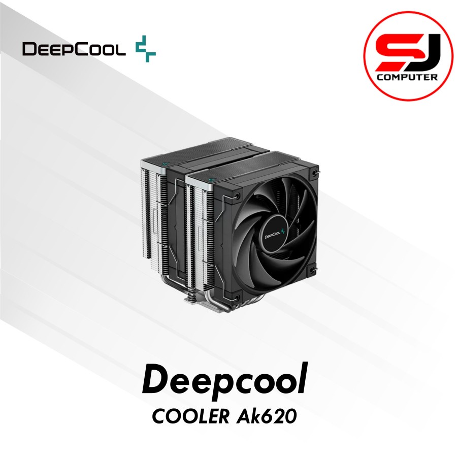 DEEPCOOL CPU COOLER AK620 DUAL TOWER 2x12CM DUAL FANS W/LGA1700