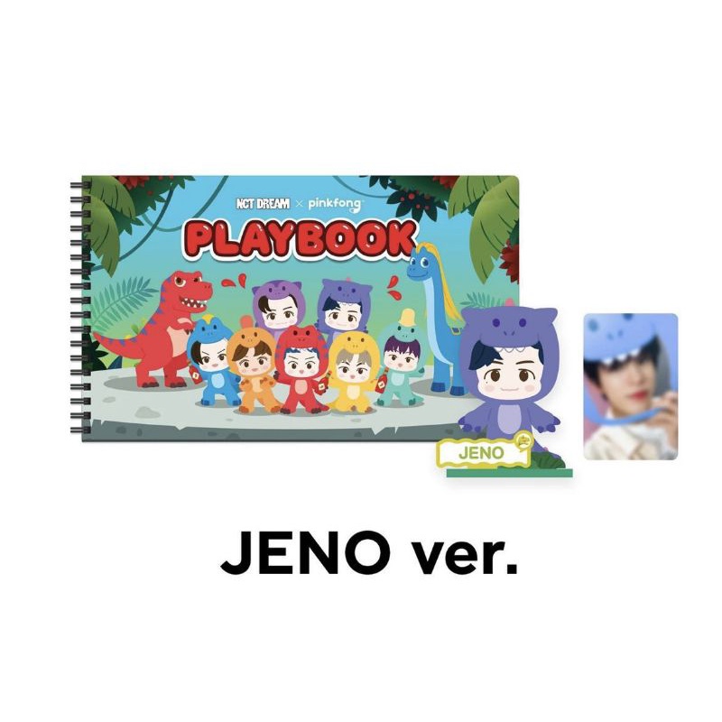 NCT DREAM X PINKFONG PLAYBOOK JENO VER PC PHOTOCARD