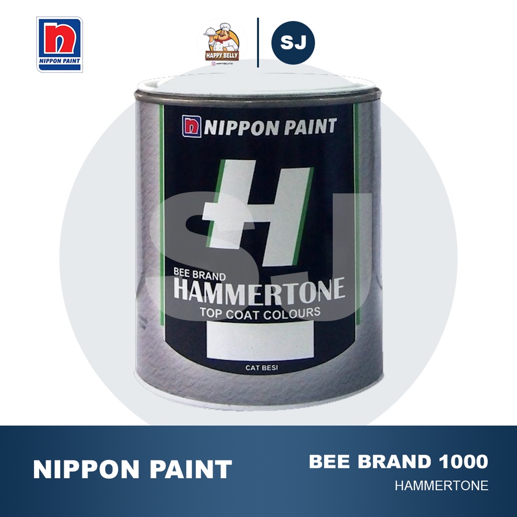 Jual Nippon Bee Brand Hammertone Ltr Cat Kayu Besi D Shopee