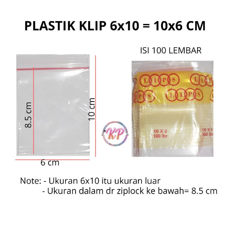 Jual Plastik Klip 6x10 7x10 Ziplock Zipper Isi 100 Pcs Shopee Indonesia 8914