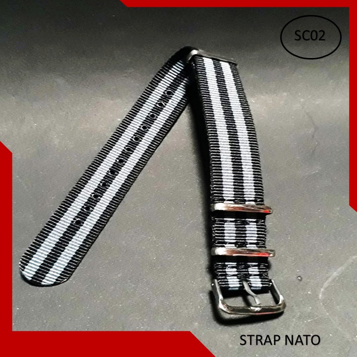 Tali jam tangan Nato strap alexandre cristine digi