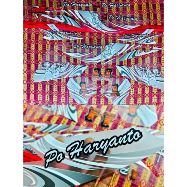 Striping Transparan Vario Led Old 125 150 Livery BUS (POH) 02